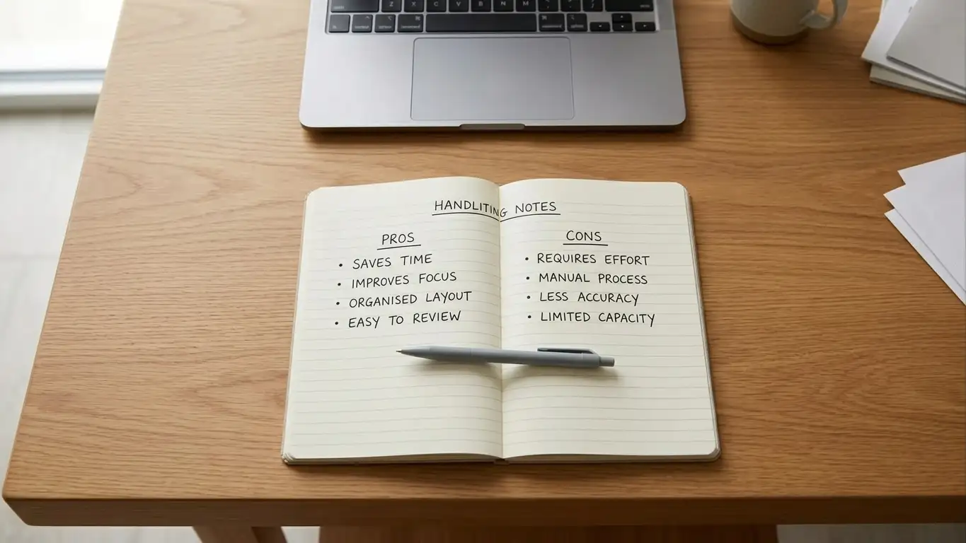 Desk with notes comparing $10 PayID deposit casinos and bonus thresholds