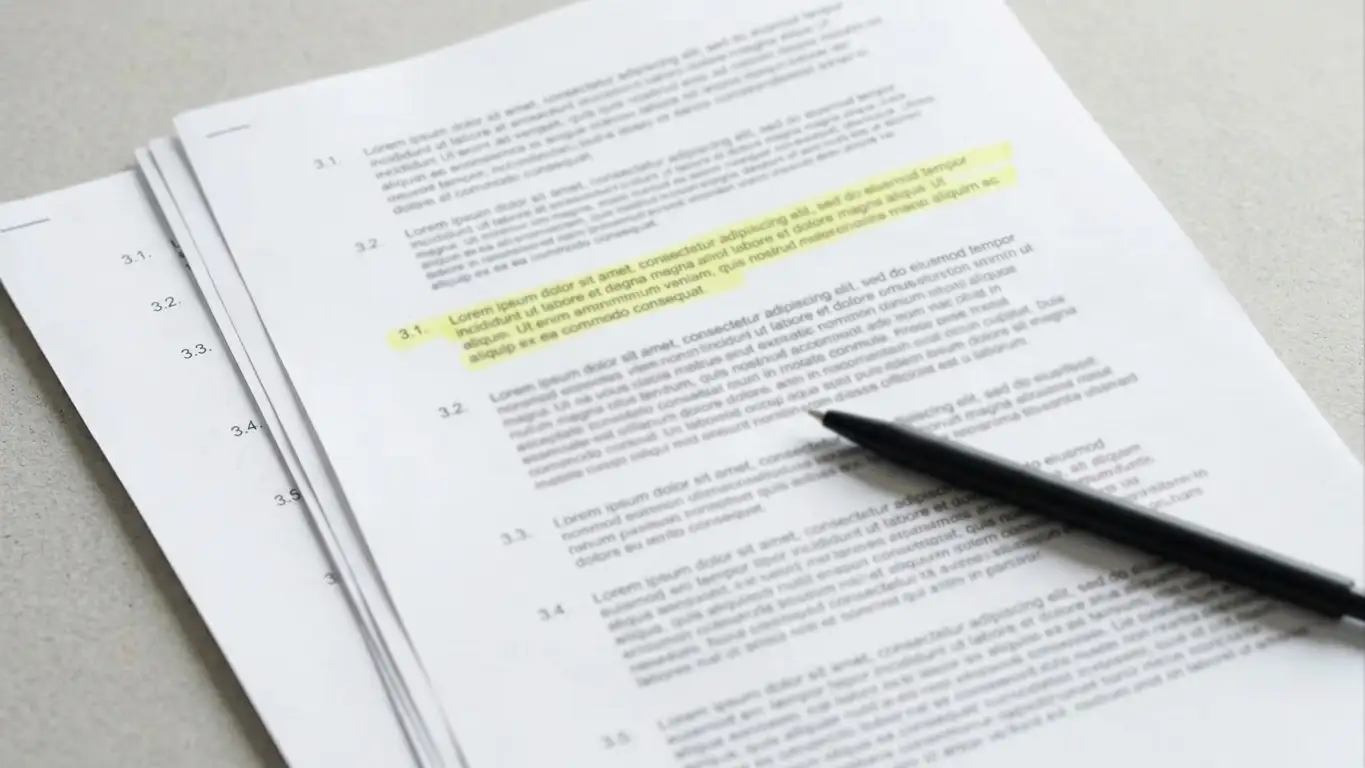 Printed bonus terms document with a clause about qualifying deposits highlighted